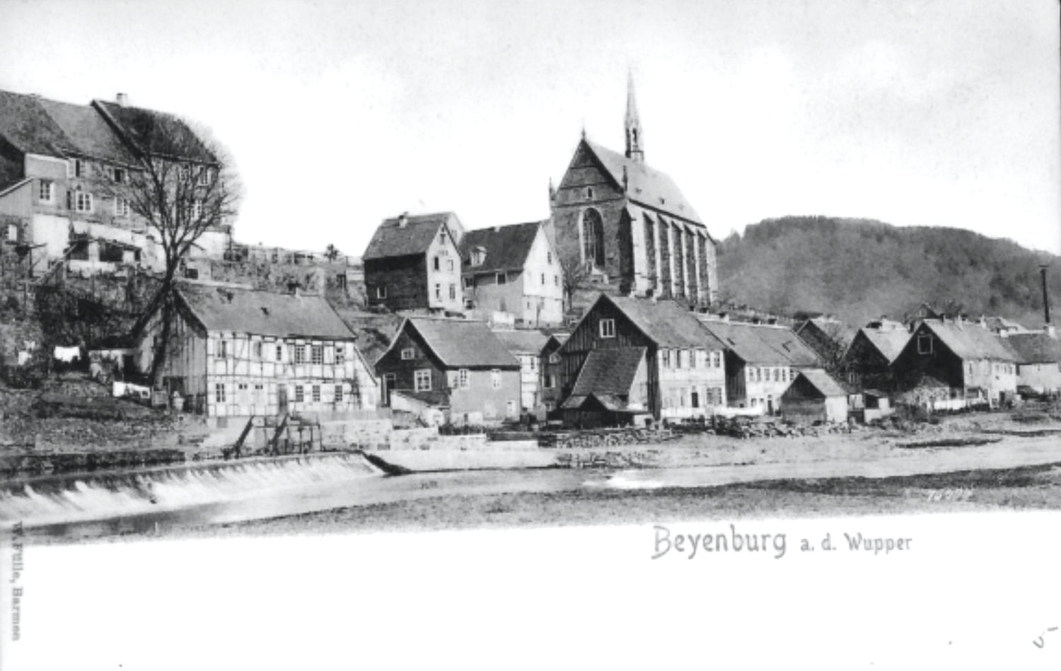 1900 ca PK Klosterkirche und Dorf